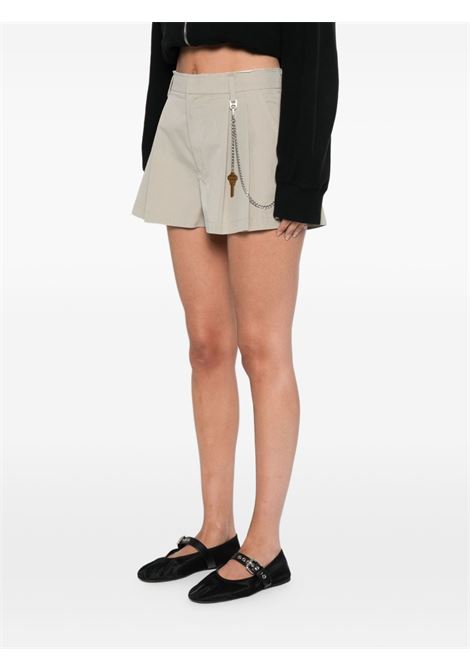 Grey chain-detail high-waist trousers Alexander Wang - women ALEXANDER WANG | 1WC3254884051